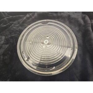 OEM 1970s Sharp R-6490 Glass Turntable Tray ~13.5" Vintage Part